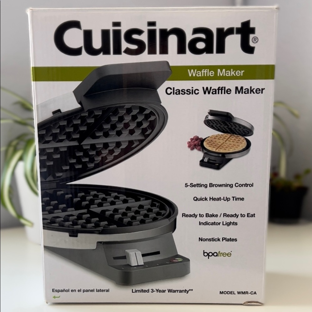 Cuisinart Classic Waffle Maker- Stainless steel